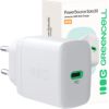 Green Cell Lādētājs Greencell PowerSource Solo30 30W White Зарядные устройства