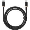 Baseus Dura Type C to Type C 100 W fast charging cable 1 m Black, Gold Data USB kabeļi