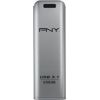 Pny Technologies Pendrive PNY Elite Steel 3.1, 256 GB  (FD256ESTEEL31G-EF) Jaunumi - Datori