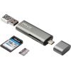 Pny Technologies Karšu lasītājs PNY USB C / USB A Adapter (R-TC-UA-3N1E01-RB) Новинки Компьютерная техника