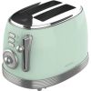 Cecotec Toaster Toast&Taste 800 Vintage Power 850 W Number of slots 2 Housing material Stainless steel Light Green Тостеры
