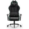 Krzesło biurowe Diablo Chairs Fotel gamingowy materiałowy czarno-zielony Diablo X-Horn 2.0 Forest Green Normal Jaunumi, mēbeles, māja