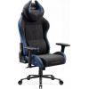 Krzesło biurowe Diablo Chairs Fotel gamingowy materiałowy czarno-niebieski Diablo X-Horn 2.0 Night Blue Normal Jaunumi, mēbeles, māja