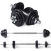 Tunturi Barbell/Dumbbell set, 20kg, Iron Svaru ripas un stieņi