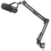 BOYA CastMic P60B studio microphone with arm, wired USB XLR - black Mikrofoni