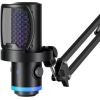 BOYA CastMic G40B Wired Gaming Microphone with Arm, USB-C - Black Mикрофоны