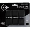 Tennis racket overgrip DUNLOP SUPER TAC 3pcs. black Teniss