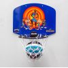 Spalding Tablica do koszykówki Mini Spalding Space Jam Tune Squad fioletowo-pomarańczowa 79005Z (T3208) - 689344412214 Basketbolam