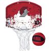 Wilson Wilson NBA Team Portland Trailblazers Mini Hoop WTBA1302POR Czerwone One size Basketbolam