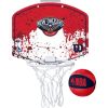 Wilson Wilson NBA Team New Orleans Pelicans Mini Hoop WTBA1302NOP Czerwone One size Basketbolam