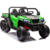 Lean Cars Battery Operated Vehicle 6 Wheels XB-1038A 4x4 24V Green Jaunumi, Bērnu preces
