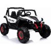 Lean Cars Jeep XMX603 Electric Ride On The Car - White With MP4 Jaunumi, Bērnu preces