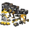 Akumulatora instrumentu komplekts DeWalt DCK706P3T-QW; 18 V; 90 Nm; 205 Nm; 184 mm; 125 mm; 3x5,0 Ah akum.  Elektroinstrumentu komplekti