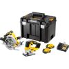 Akumulatora instrumentu komplekts DeWalt DCK2012P2T-QW; 18 V; 184 mm; 135 mm; 2x5,0 Ah akum. Наборы электроинструментов