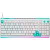 LOGITECH G512 X 98 Wired Gaming Keyboard - WHITE - US INT'L - USB - EMEA28i - 935 - TACTILE Klaviatūras