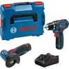 Bosch Powertools 12V professional set GSR 12V-15, GWS 12V-76 combo kit (blue, 2x Li-ion battery 2.0Ah, L-BOXX) Jaunumi -Dārzam
