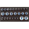 Uzgaļu komplekts Gedore 1500 CT1-D 19; 1/2''; 26 gab. Mehāniskie instrumenti
