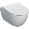 Geberit pods ar slim vāku Aniara rimfree, stiprināms pie sienas, 355x530 mm, TurboFlush, balts Jaunumi Sadz. tehnika