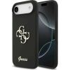 Guess Silicone Big 4G Script Case Защитный чехол для iPhone Air / чёрный Чехлы - альтернативные