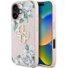 Case Guess Grained Roses Big 4G logo Защитный чехол для iPhone 16 / розовый Чехлы - альтернативные