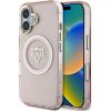 Case Guess IML Metal Mountain Logo MagSafe Защитный чехол для iPhone 16 / розовый Чехлы - альтернативные