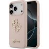 Guess Silicone Big 4G Script Case Защитный чехол для iPhone 17 Pro / розовый Чехлы - альтернативные