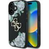 Case Guess Grained Roses Big 4G logo Защитный чехол для iPhone 16 / чёрный Чехлы - альтернативные