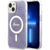 Guess GUHMP14SH4STU Hardcase 4G MagSafe Защитный чехол для iPhone 14 / 15 / 13 6.1" / фиолетовый Чехлы - альтернативные