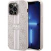 Guess GUHMP15LP4RPSP Hardcase 4G Printed Stripes MagSafe Защитный чехол для iPhone 15 Pro 6.1" / розовый Чехлы - альтернативные