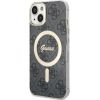 Guess GUHMP14MH4STK Hardcase 4G MagSafe Защитный чехол для iPhone 14 Plus / 15 Plus 6.7" / чёрный Чехлы - альтернативные