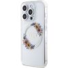 Guess GUHMP15LHFWFCT Hardcase IML Flowers Wreath MagSafe Защитный чехол для iPhone 15 Pro 6.1" / прозрачный Чехлы - альтернативные