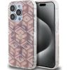 Guess GUHMP15LHGCUSTGP IML GCube MagSafe Защитный чехол для iPhone 15 Pro 6.1" / розовый Чехлы - альтернативные