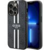 Guess GUHMP14LP4RPSK Hardcase 4G Printed Stripes MagSafe Защитный чехол для iPhone 14 Pro 6.1" / чёрный Чехлы - альтернативные