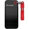 Verbatim Pocket SSD Внешний накопитель 512GB USB-C 3.2 gen.2 брелок для ключей / чёрный-синий Внешние жесткие диски