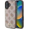 Guess GUHMP16SPGPYSW Peony Script MagSafe Защитный чехол для iPhone 16 6.1" / коричневый Чехлы - альтернативные