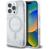Guess GUHMP16LRGRGES Resin Gradient Glitter MagSafe Защитный чехол для iPhone 16 Pro 6.3" / серебристый Чехлы - альтернативные