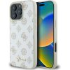 Guess GUHMP16LPGPYSH Peony Script Logo MagSafe Защитный чехол для iPhone 16 Pro 6.3" / белый Чехлы - альтернативные