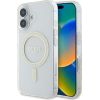 Guess GUHMP16SHFGERET IML Glitter Circle MagSafe Защитный чехол для iPhone 16 6.1" Чехлы - альтернативные