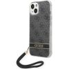 Guess GUOHCP14MH4STK Hardcase 4G Print Strap Защитный чехол для iPhone 14 Plus/15 Plus 6.7" / чёрный Чехлы - альтернативные