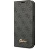 Guess GUBKP14XHG4SHK Book 4G Vintage Gold Logo Защитный чехол для iPhone 14 Pro Max 6,7" / чёрный Чехлы - альтернативные