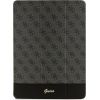 Guess GUFCP12PS4SGK 4G Stripe Allover Planšetdatoru maciņš priekš iPad Pro 12.9" / melns Maki Planšetdatoriem