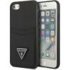 Guess GUHCI8PSATPK Saffiano Triangle Logo Защитный чехол для iPhone 7/8/SE 2020/SE 2022 / чёрный Чехлы - альтернативные