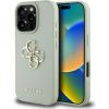 Case Guess Grained Big 4G Logo Small Classic Logo Защитный чехол для iPhone 16 Pro / зелёный Чехлы - альтернативные