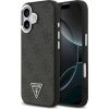Case Guess 4G Triangle Logo MagSafe Защитный чехол для iPhone 17 / чёрный/серебристый Чехлы - альтернативные