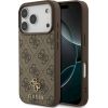 Guess 4G Small Classic Logo MagSafe Case Защитный чехол для iPhone 17 Pro / коричневый Чехлы - альтернативные