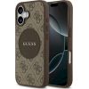 Case Guess 4G Circle Classic Logo MagSafe Защитный чехол для iPhone 17 / коричневый Чехлы - альтернативные