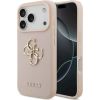 Guess Grained Big 4G & Classic Logo Case Защитный чехол для iPhone 17 Pro / розовый Чехлы - альтернативные