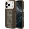 Guess 4G Stripe MagSafe Case Защитный чехол для iPhone 17 Pro / коричневый Чехлы - альтернативные