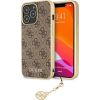Guess GUHCP13LGF4GBR Hardcase 4G Charms Collection Защитный чехол для iPhone 13 Pro / 13 6,1" / коричневый Чехлы - альтернативные