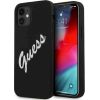Guess GUHCP12SLSVSBW Silicone Vintage Hardcase Защитный чехол для iPhone 12 mini 5,4" / чёрный/белый Чехлы - альтернативные